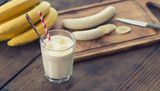 Banana With Milk Juice