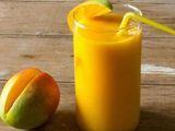 Fresh mango juice