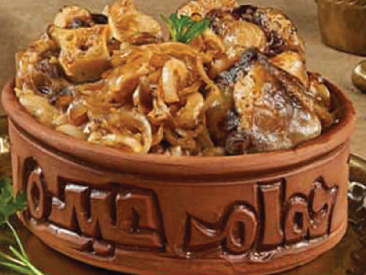 Oxtail With Onions Casserole