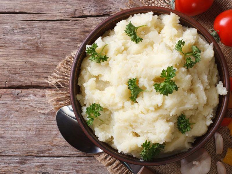 Potato Puree With Butter Box