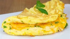 Omelette With Cheddar Cheese Box