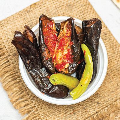 Box of Pickled Eggplant