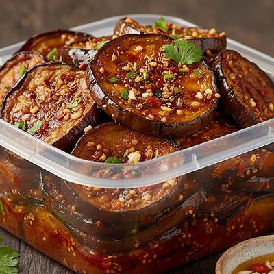 Medium Fried Eggplant box