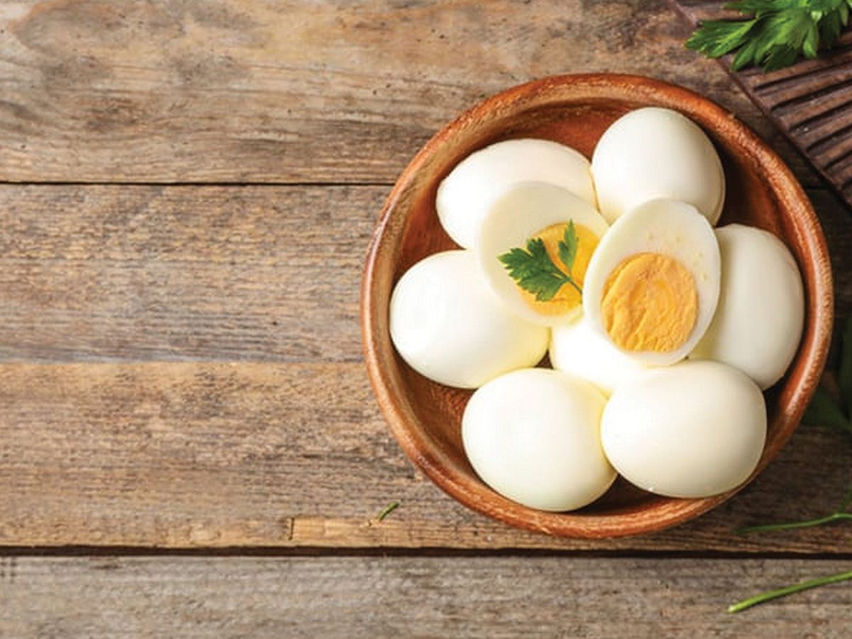 Regular boiled egg