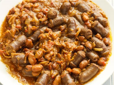 Foul With Orientale Sausage Box