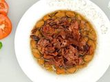 علبة فول بسطرمة