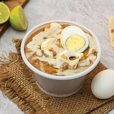 Foul Box with Boiled Eggs
