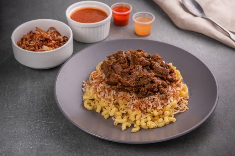 Lux Koshary With Liver