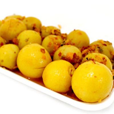 Pickled Lemons with Safflower Box