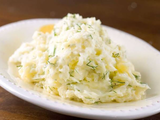 mashed With boiled eggs box