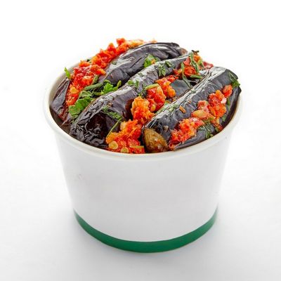 BOX of pickled eggplant