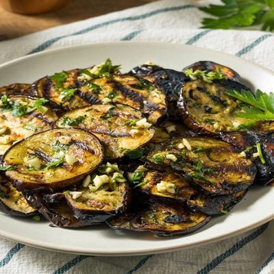 Boiled eggplant box