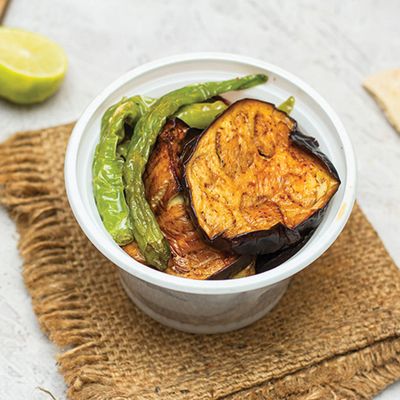 Fried eggplant box