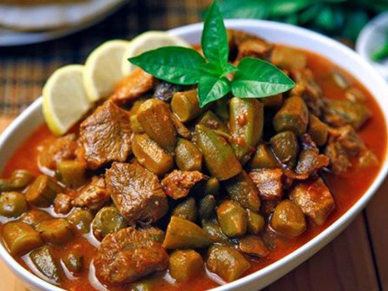 Plain Okra Box