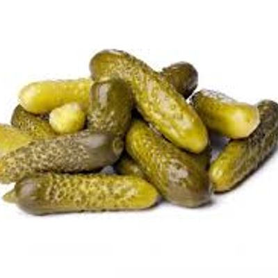 Pickled cucumber jar