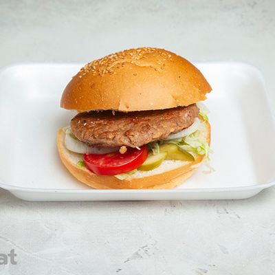 Plain burger