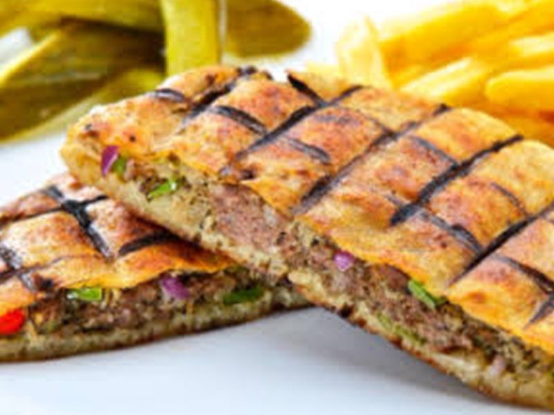 3la El Gamra Bread with Oriental sausage