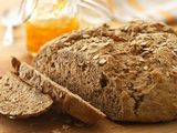 Brown Bread Slices With Oats