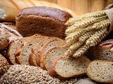 Brown Bread Slices With Black Sesame