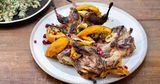 Grilled Quails With Rice