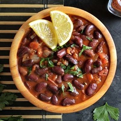 فول أحمر مطبوخ سادة