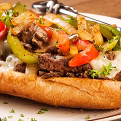Beef Fajita Sandwich