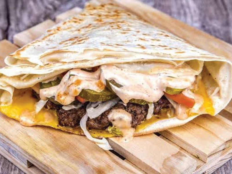 Chicken Fajita Crepe