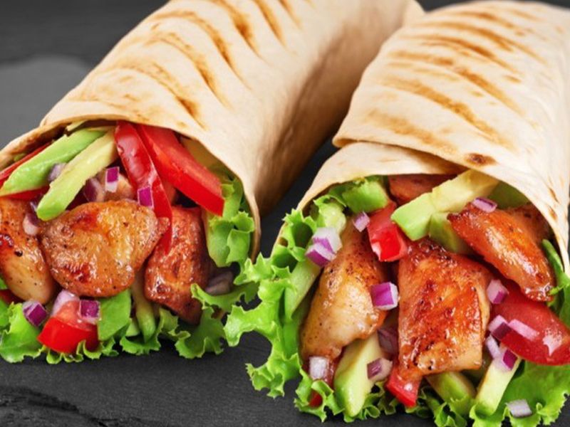 Chicken Fajitas Sandwich