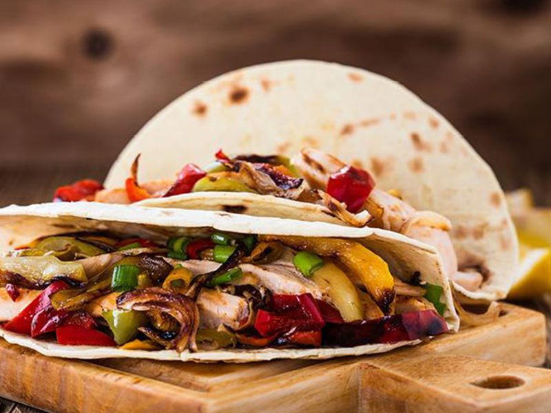 Beef Fajitas Sandwich