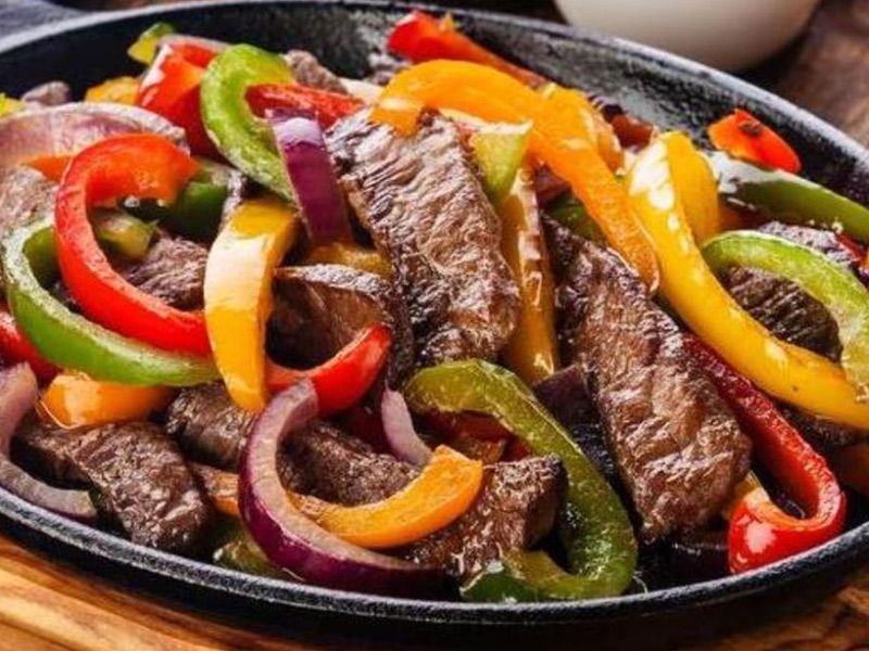Beef Fajita platter