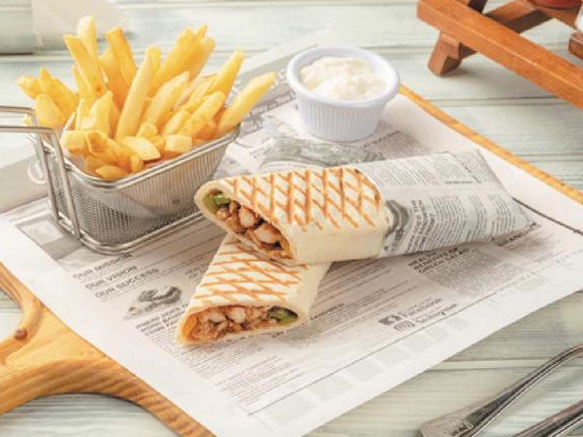 Chicken fajita sandwich