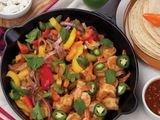 Shrimp Fajita Dish