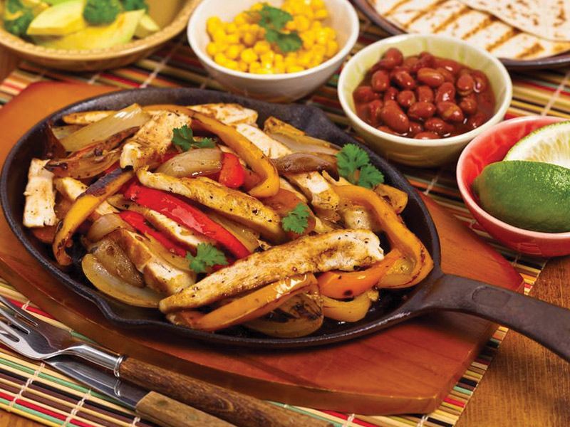Chicken Fajita Dish