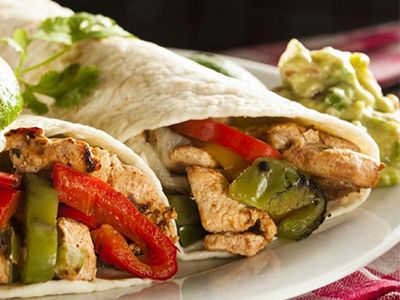 Chicken Fajita Wrap Sandwich