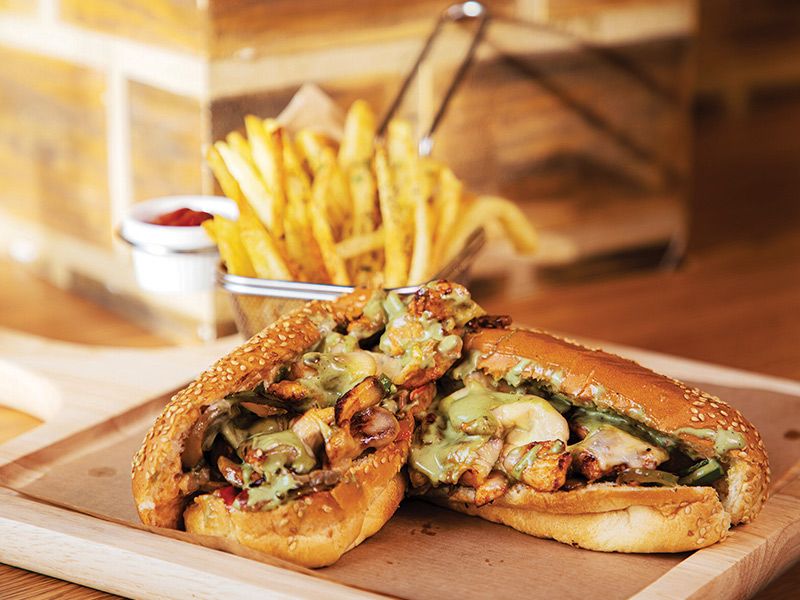 Chicken Fajita Sandwich