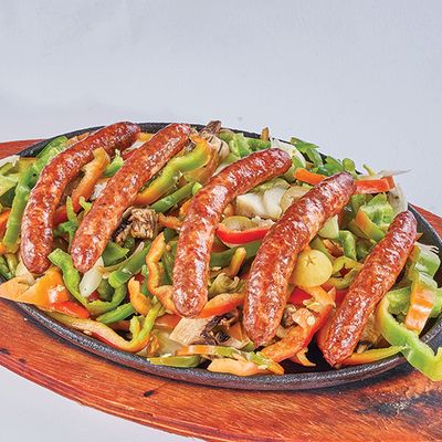 Fajita Sausage Plate