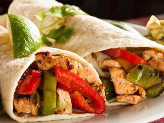 Syrian chicken Fajita Sandwich