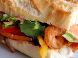 Seafood Fajita Sandwich