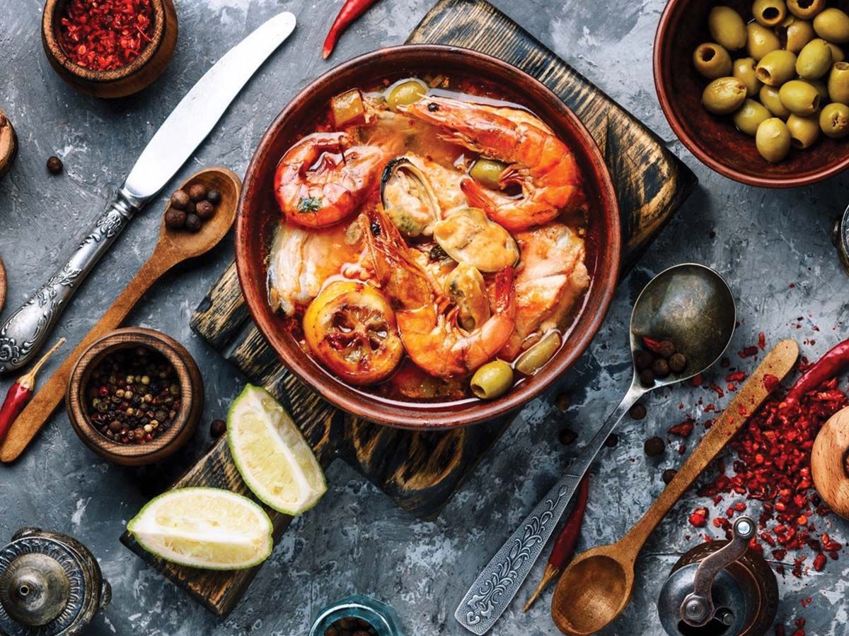 Fajita Seafood Sweet Chili Plate