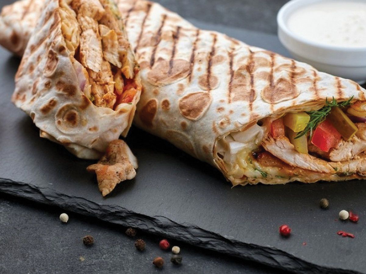 Chicken fajita sandwich