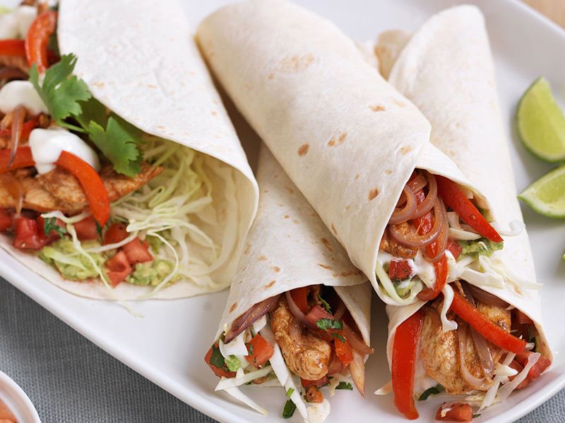 Syrian Chicken Fajita Sandwich
