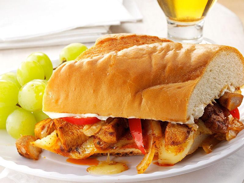 Chicken Fajita Sandwich