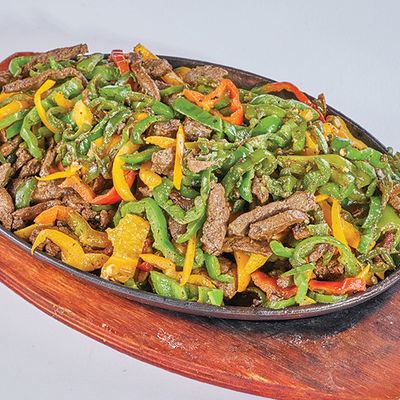 Liver Fajita Plate