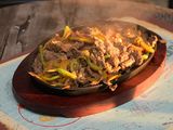 Liver Fajita With Cheese Pan