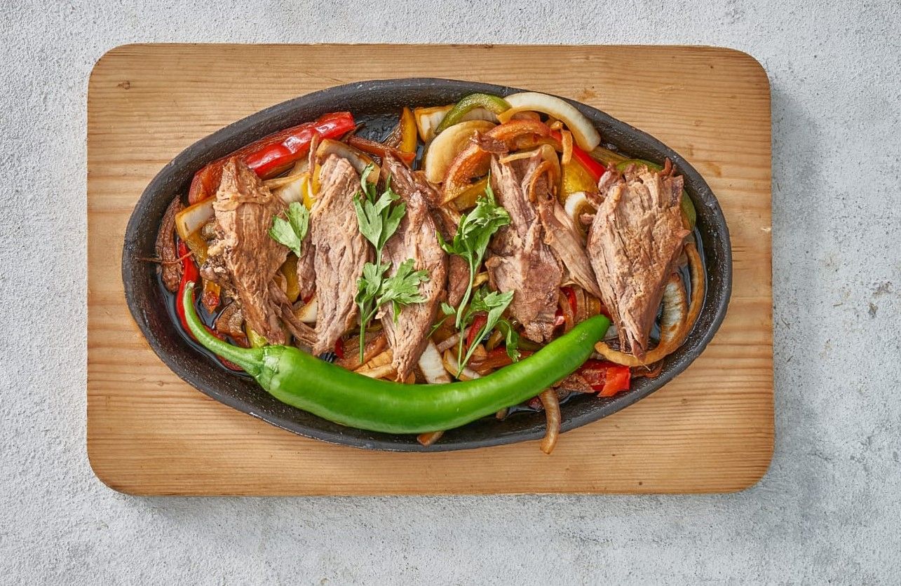 Meat fajita