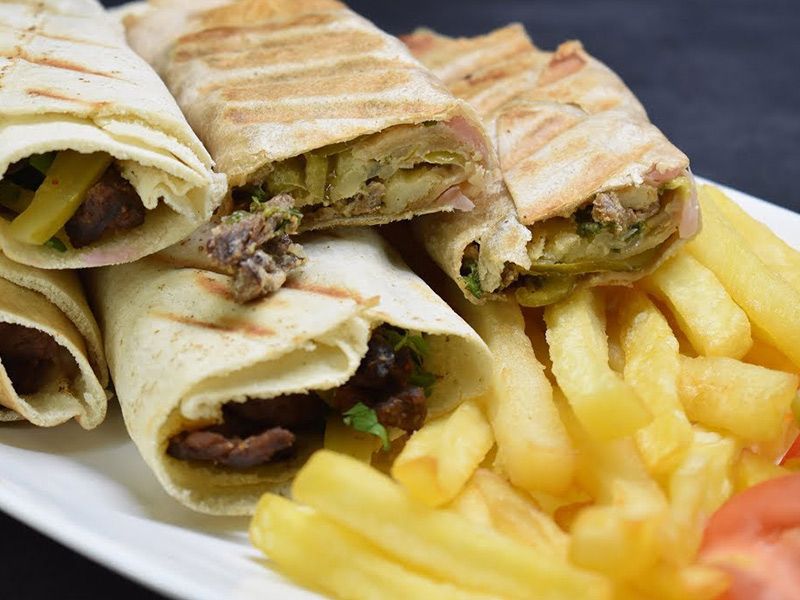 Meat Fajita Sandwich