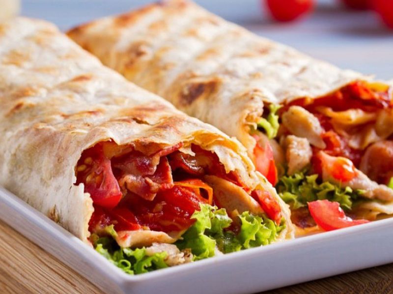 Meat Fajita Sandwich