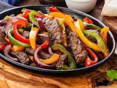 Meat Fajita Sandwich