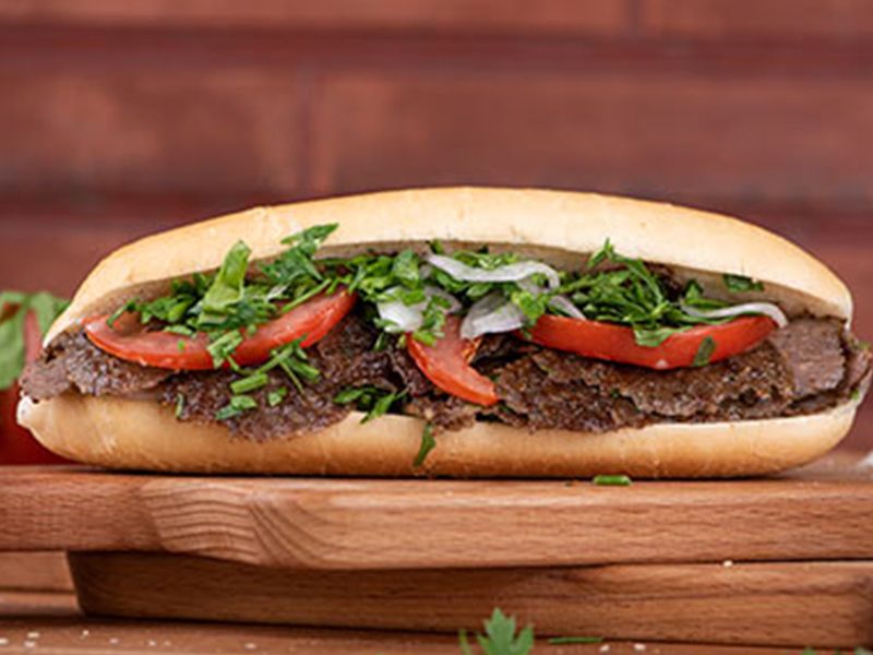 Meat Fajita Sandwich