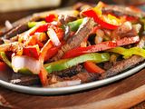 Ostrich Fajita Meal
